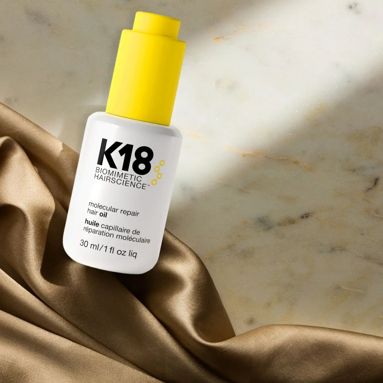 Uusi K18Hair-sarjan korjaava öljy