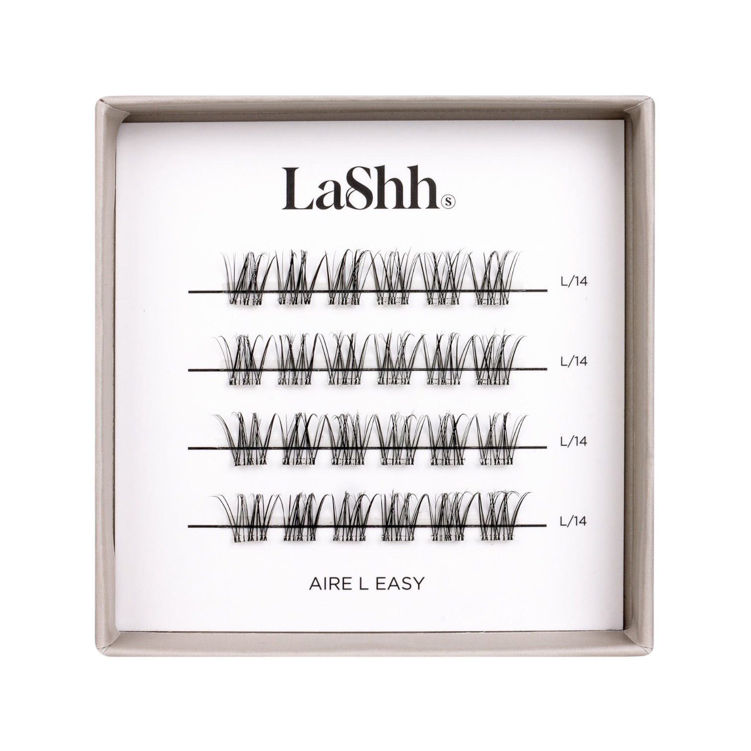 AIRE L EASY (kaikki 14 mm) itseliimautuvat ripsipalat