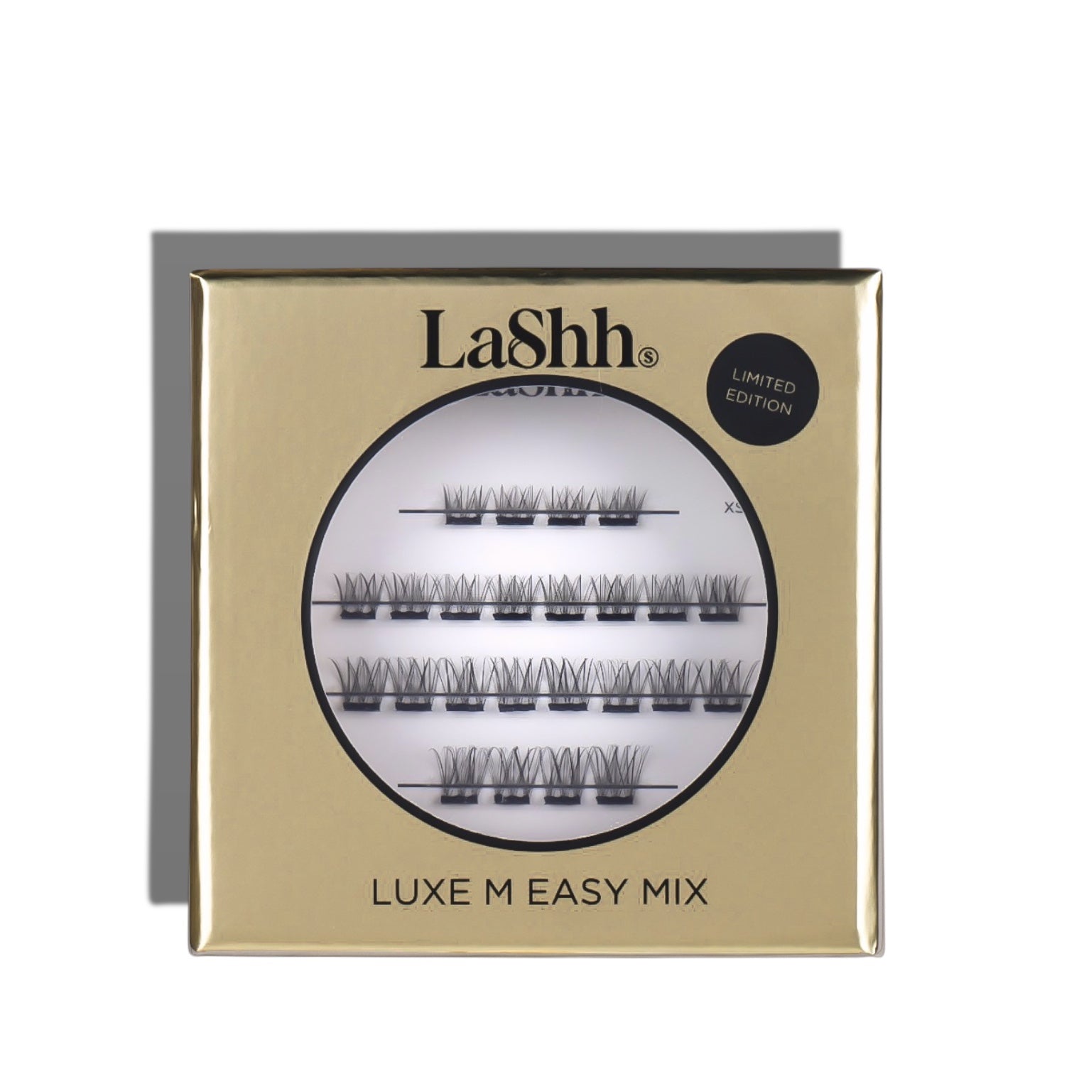 LUXE M EASY MIX BLACK GLUE itseliimautuvat ripsipalat