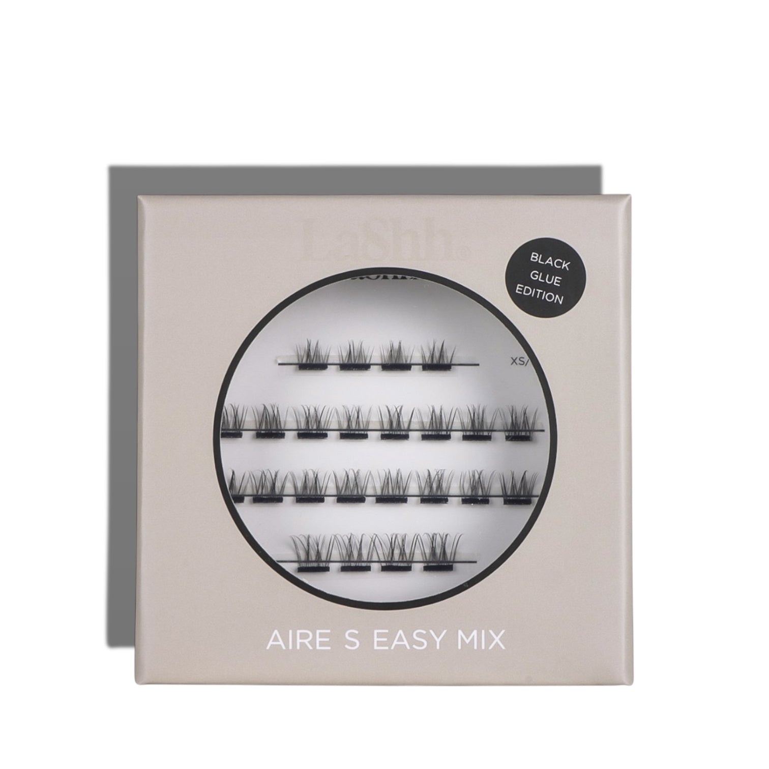 AIRE S EASY MIX BLACK GLUE itseliimautuvat ripsipalat