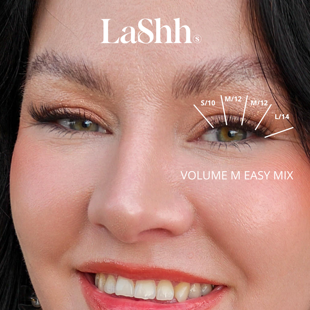VOLUME EASY MIX itseliimautuvat ripsipalat