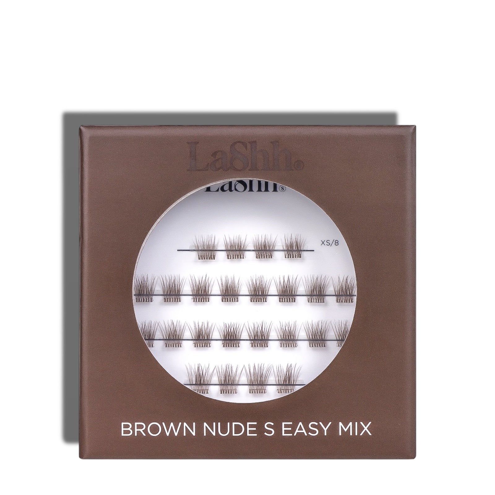 BROWN NUDE S EASY MIX itseliimautuvat ripsipalat
