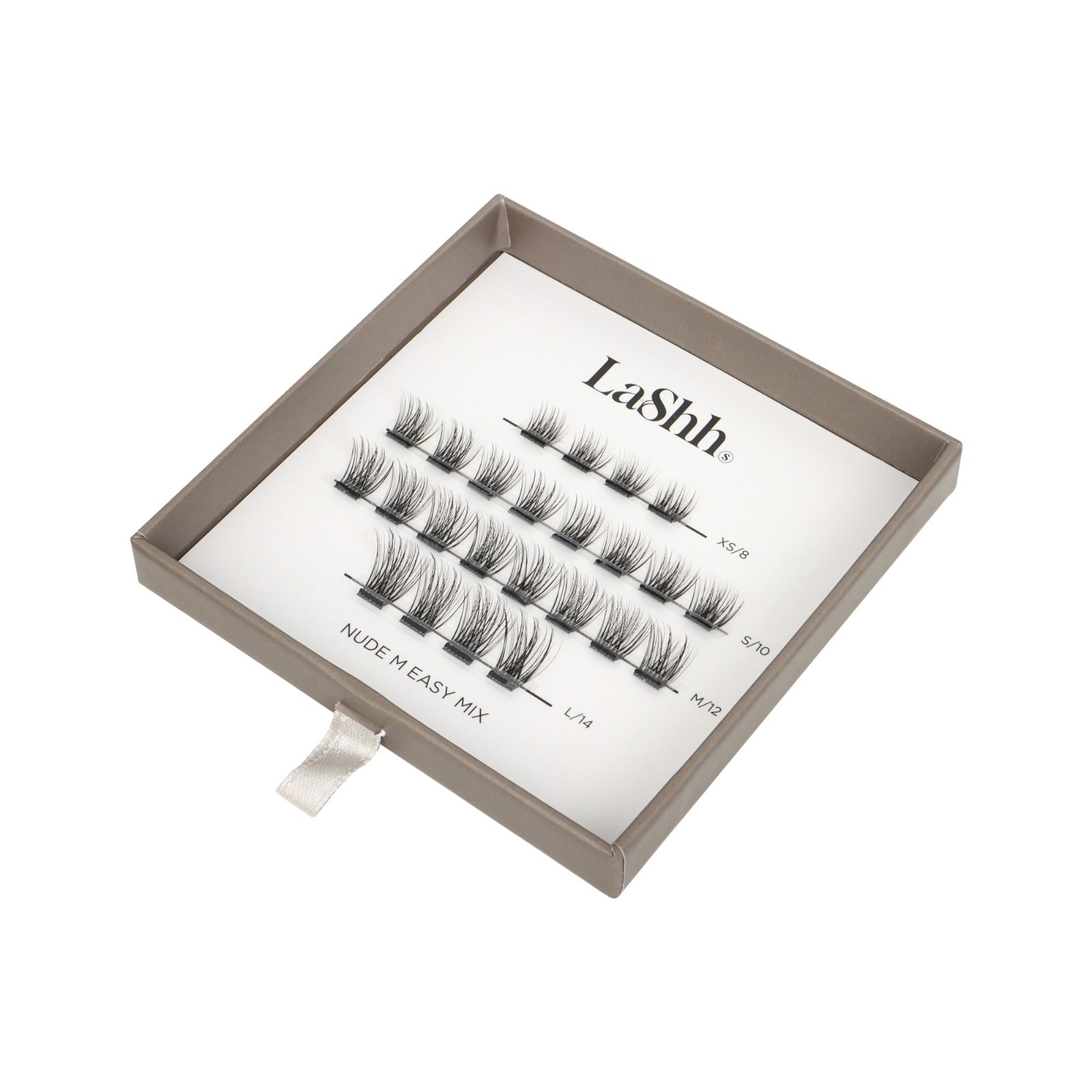 NUDE M EASY MIX KIT (musta liima ja non-stick pinsetit)