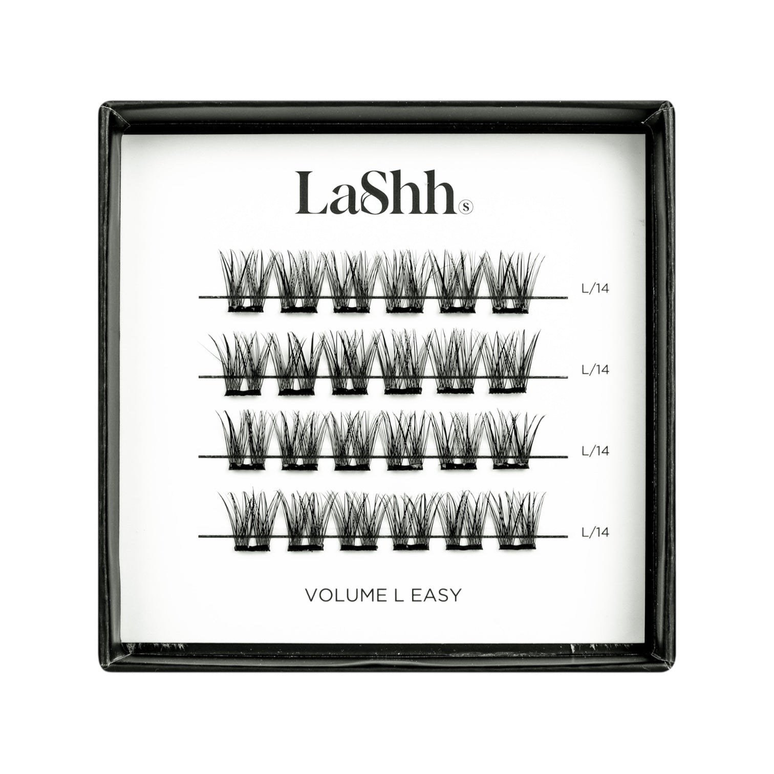 VOLUME L EASY (kaikki 14mm) itseliimautuvat ripsipalat