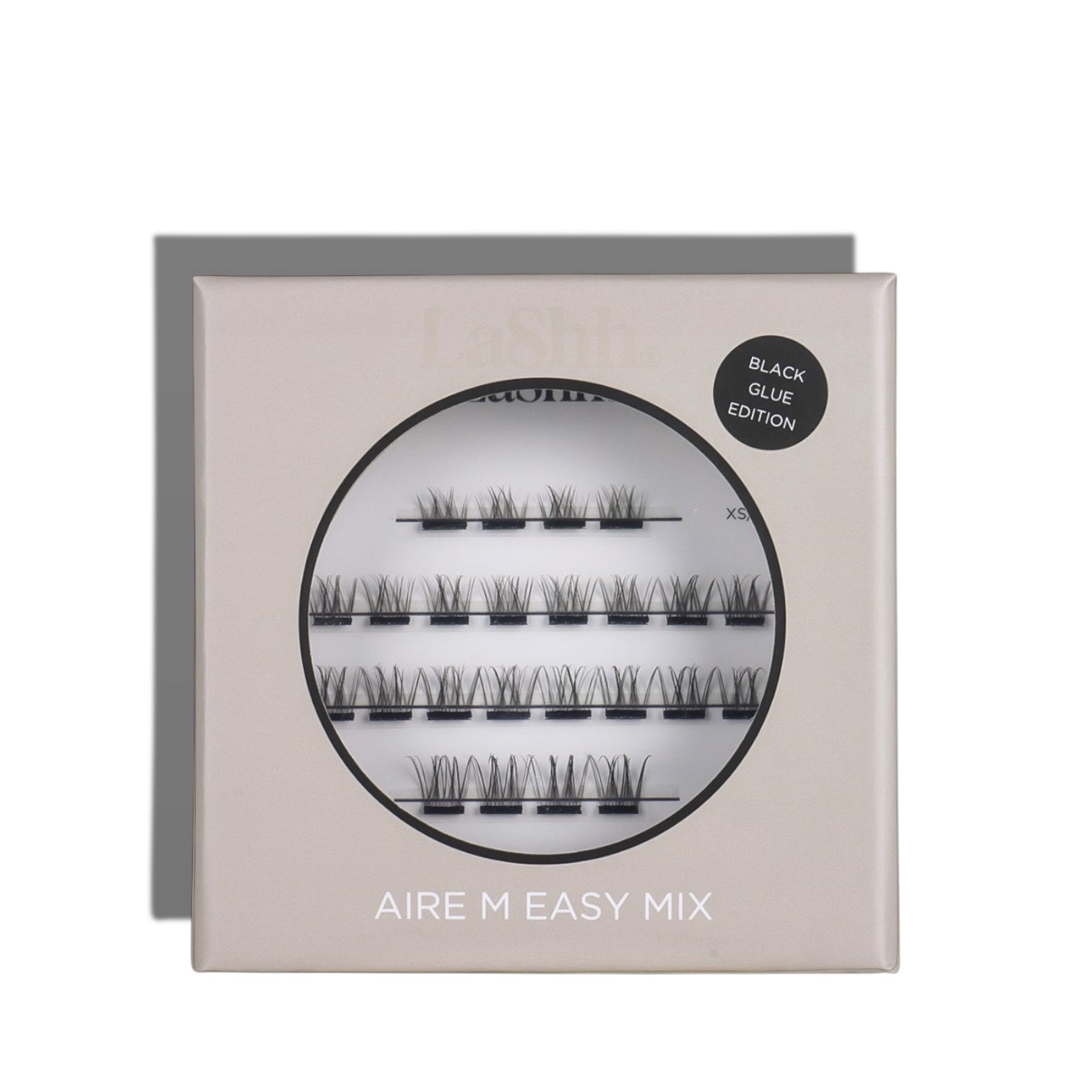AIRE M EASY MIX BLACK GLUE itseliimautuvat ripsipalat