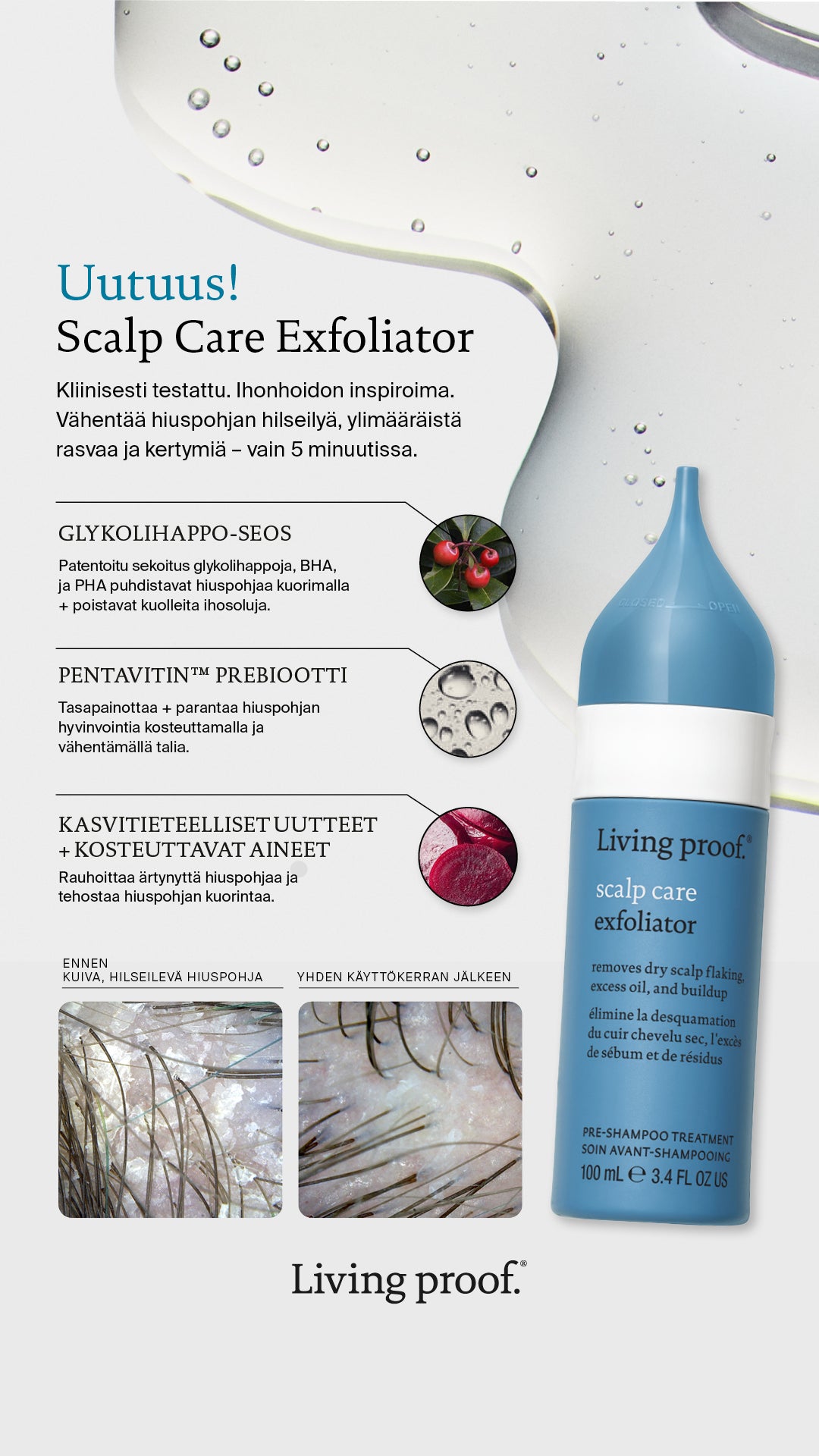 Scalp Care Exfoliator hiuspohjan kuorinta 100ml