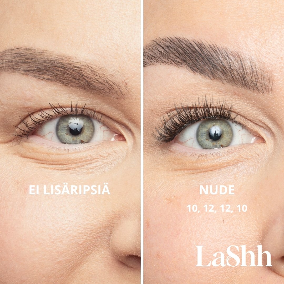 NUDE EASY MIX itseliimautuvat ripsipalat